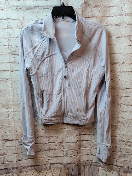 lululemon athletica Jackets & Blazers - Lululemon Define jacket in lavender ribbed texture Medium Like New